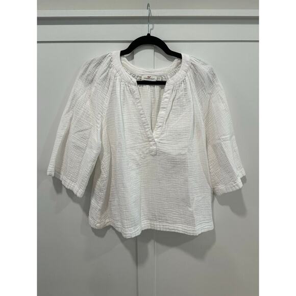 Vineyard Vines Cotton Guaze Top Size S - Picture 1 of 3